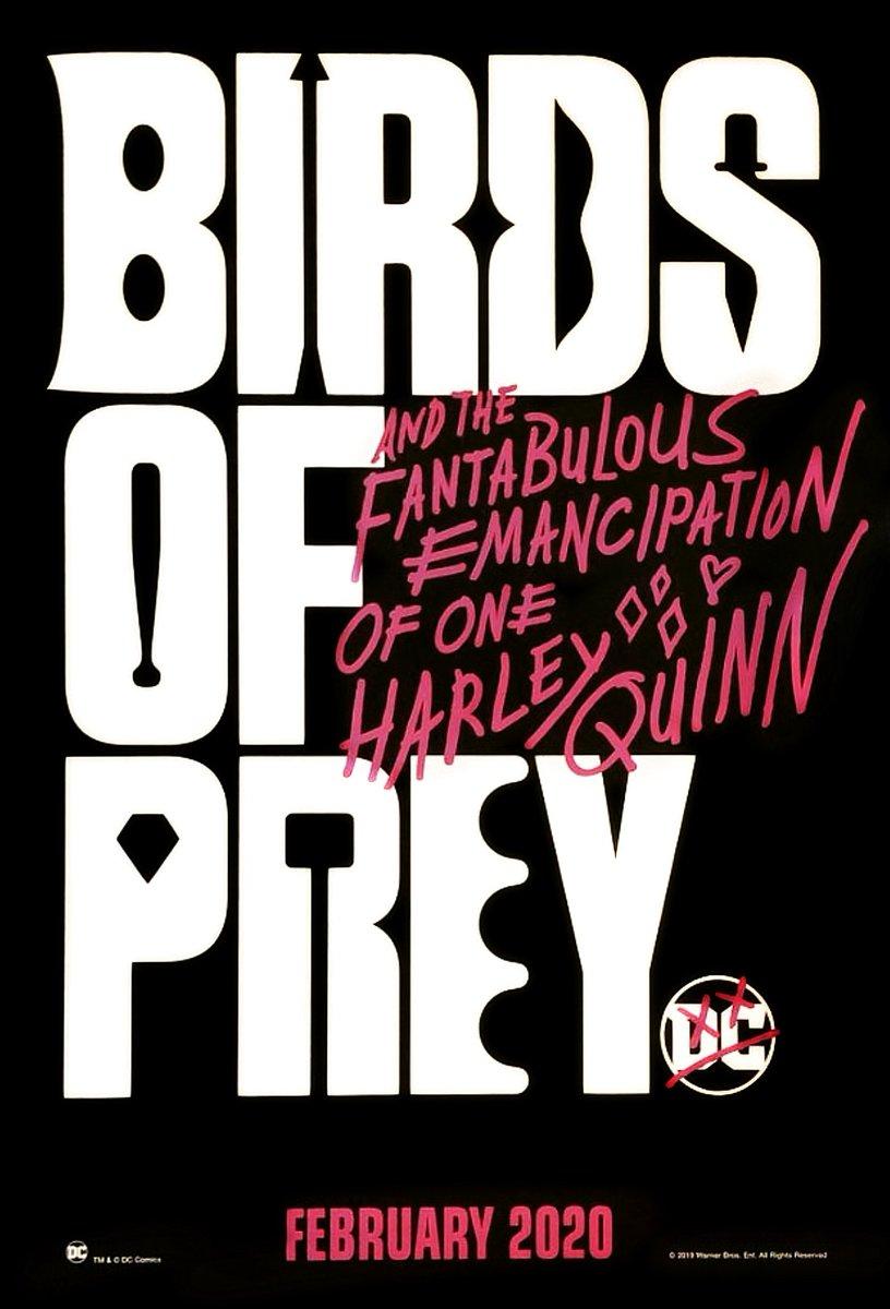 New Birds Of Prey Poster Wallpapers