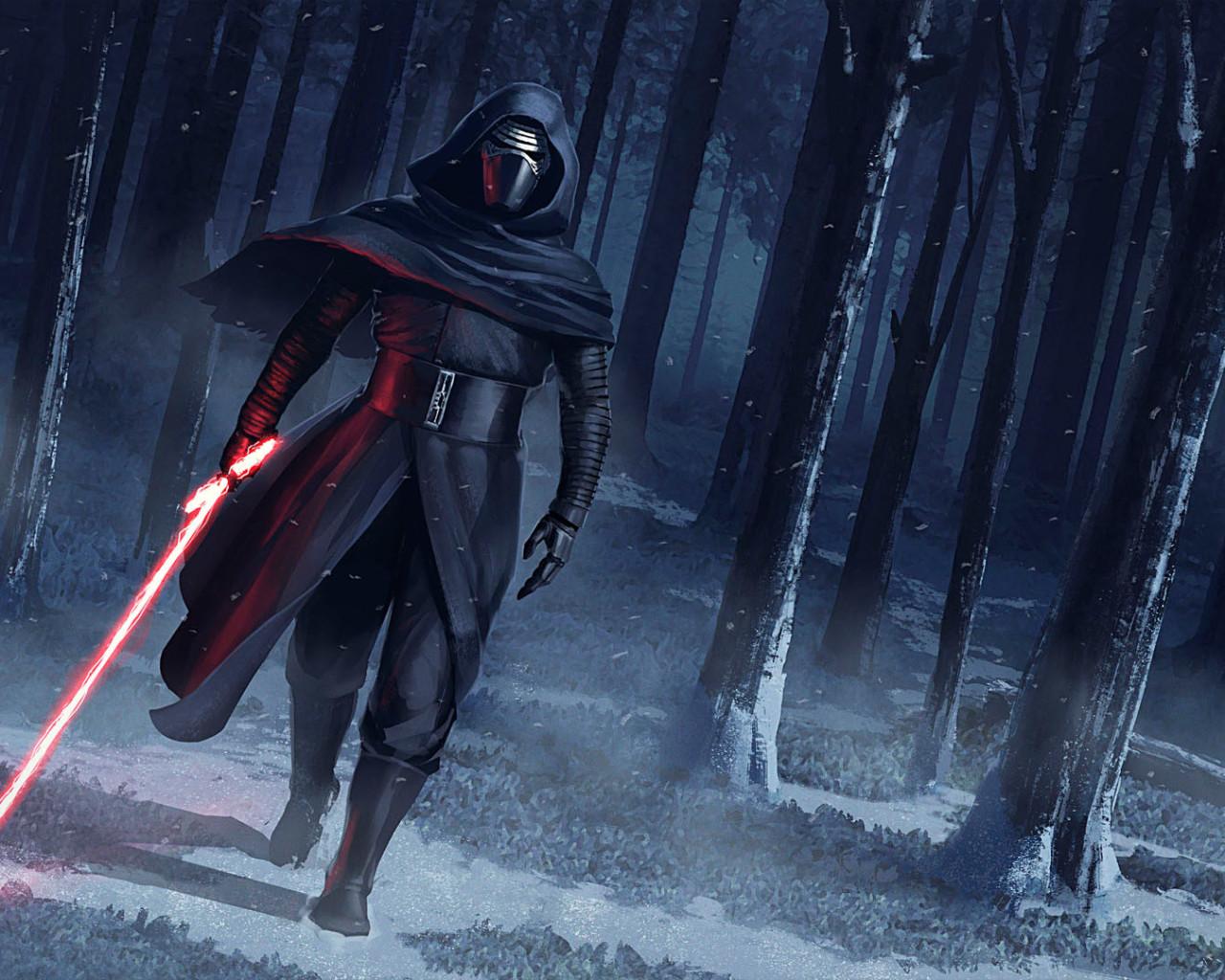 New Kylo Ren 4K Art Wallpapers