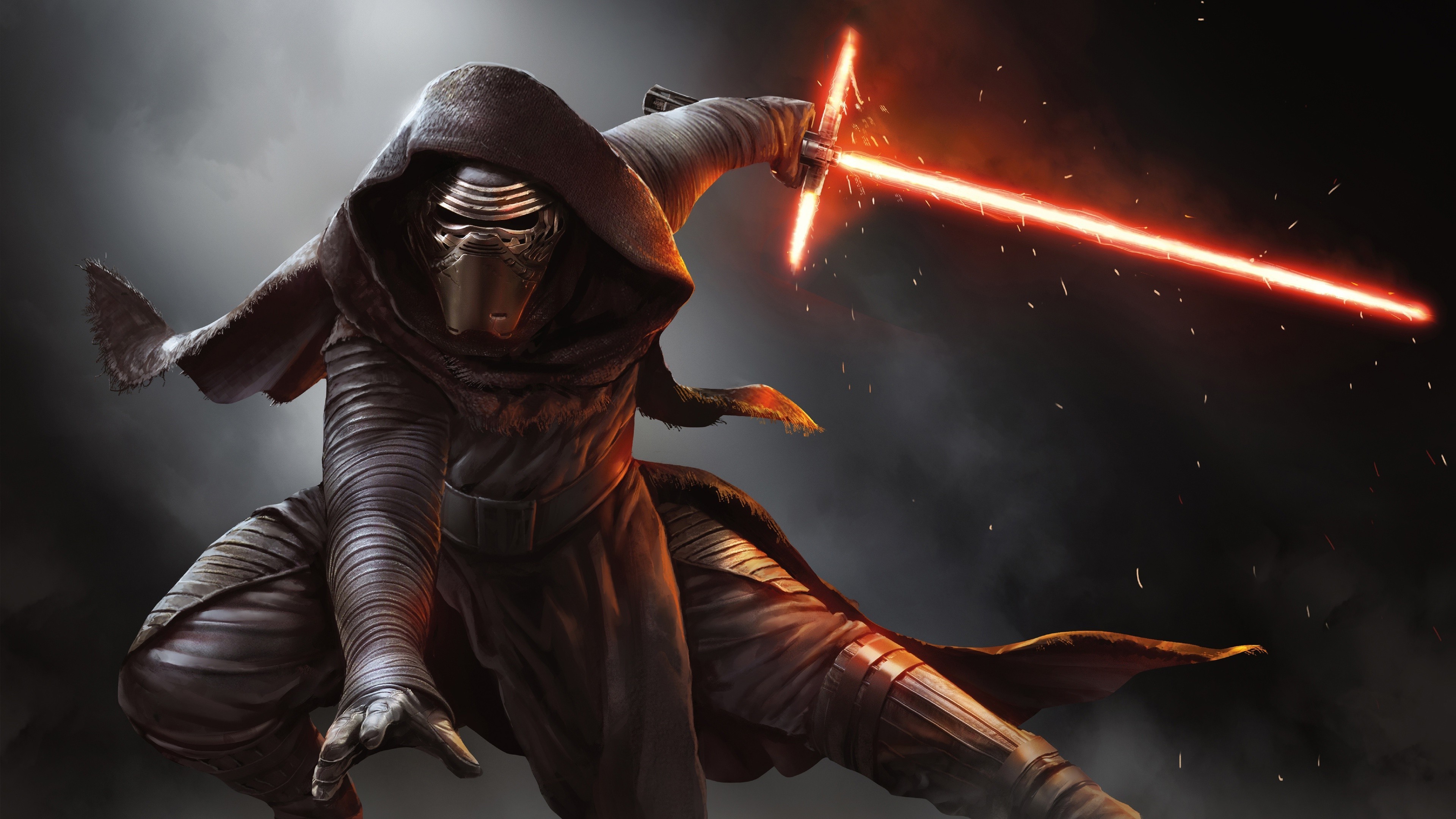 New Kylo Ren 4K Art Wallpapers