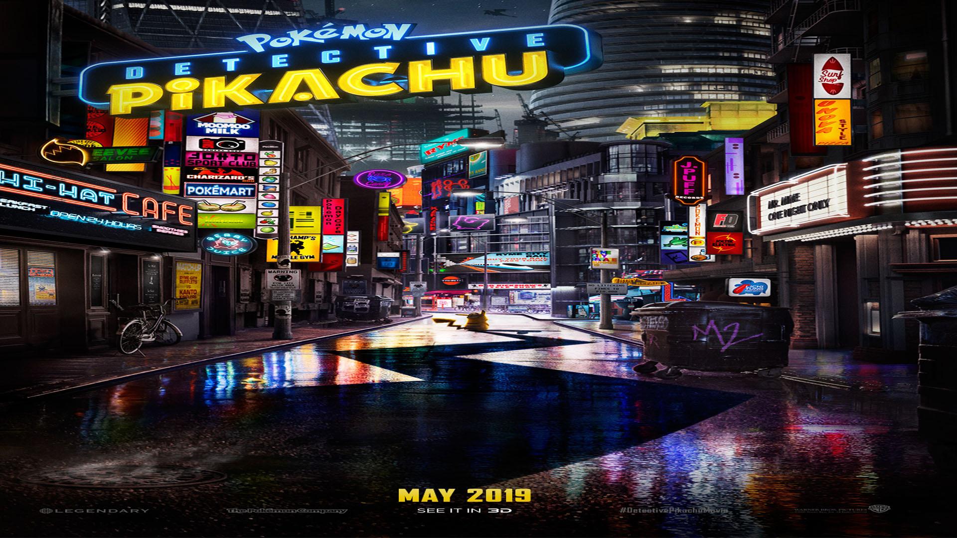New Pokemon Detective Pikachu Movie Poster Wallpapers