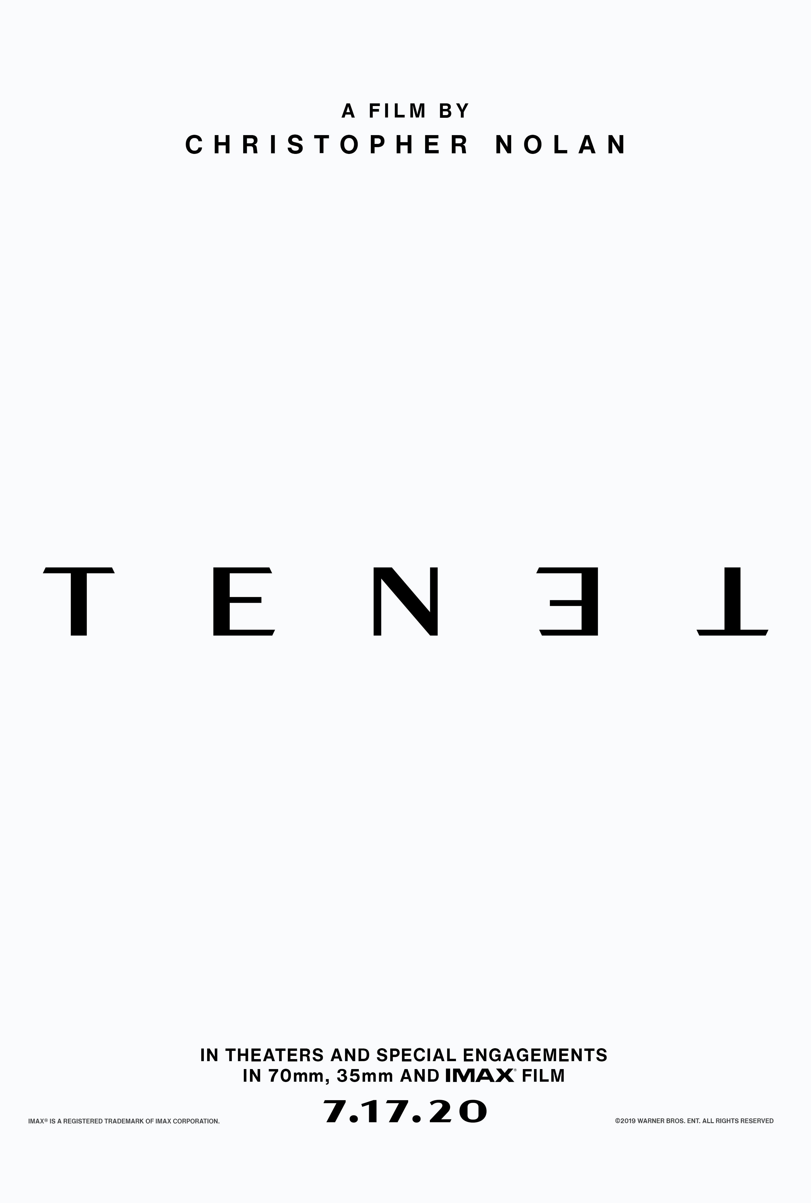 New Tenet Poster 4K Wallpapers