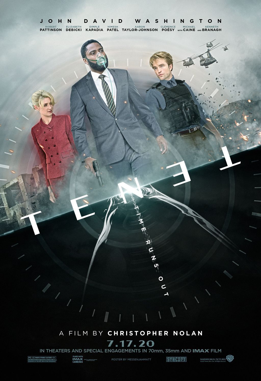 New Tenet Poster 4K Wallpapers