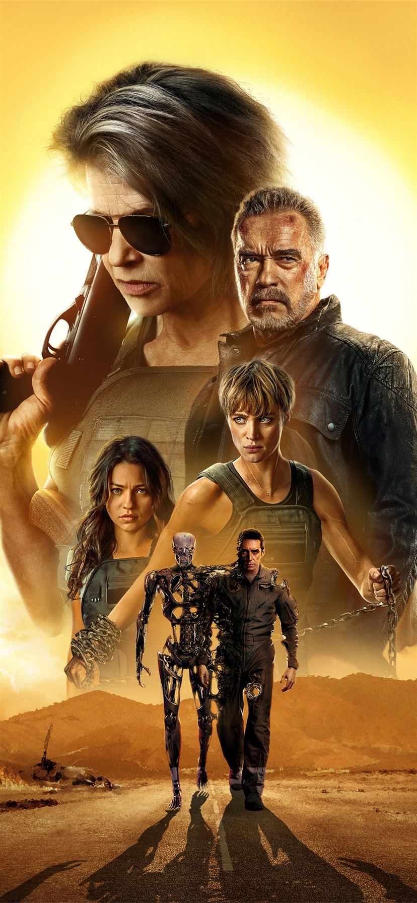 New Terminator Dark Fate Poster Wallpapers