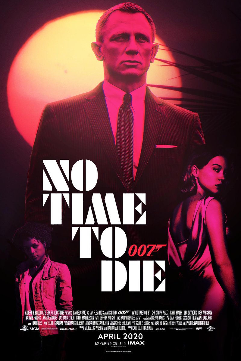 No Time To Die Banner 8K Wallpapers