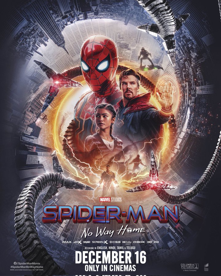 No Way Home 4K Spiderman Key Art Wallpapers