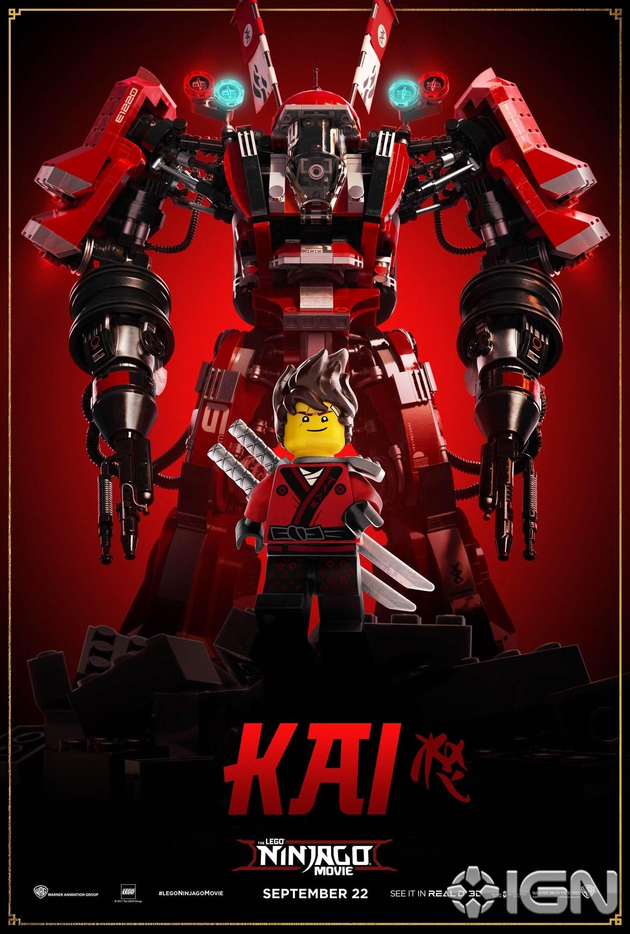 Nya From Kai - The Lego Ninjago Movie Wallpapers