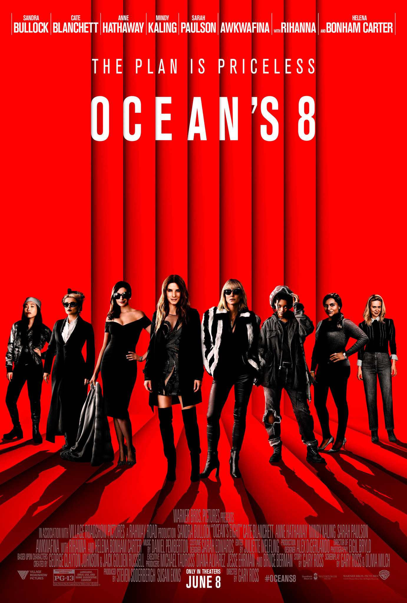 Ocean'S 8 2018 Movie Poster Wallpapers