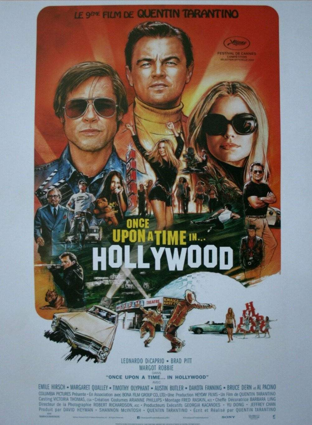 Once Upon A Time In Hollywood Movie Poster Wallpapers