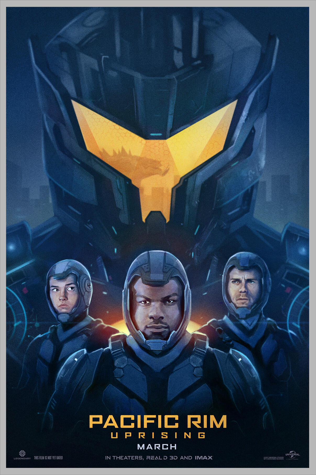 Pacific Rim Uprising Poster Wallpapers