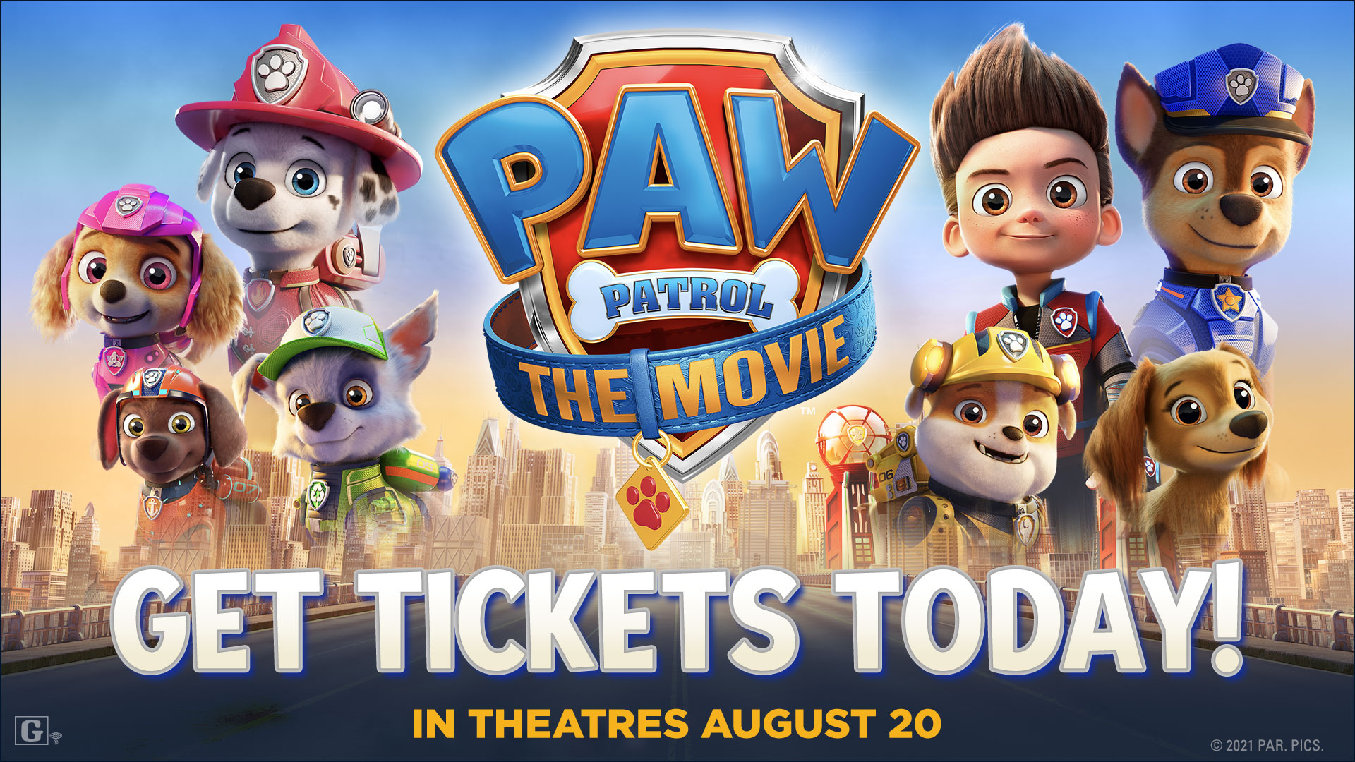 Paw Patrol The Movie 2021 Wallpapers