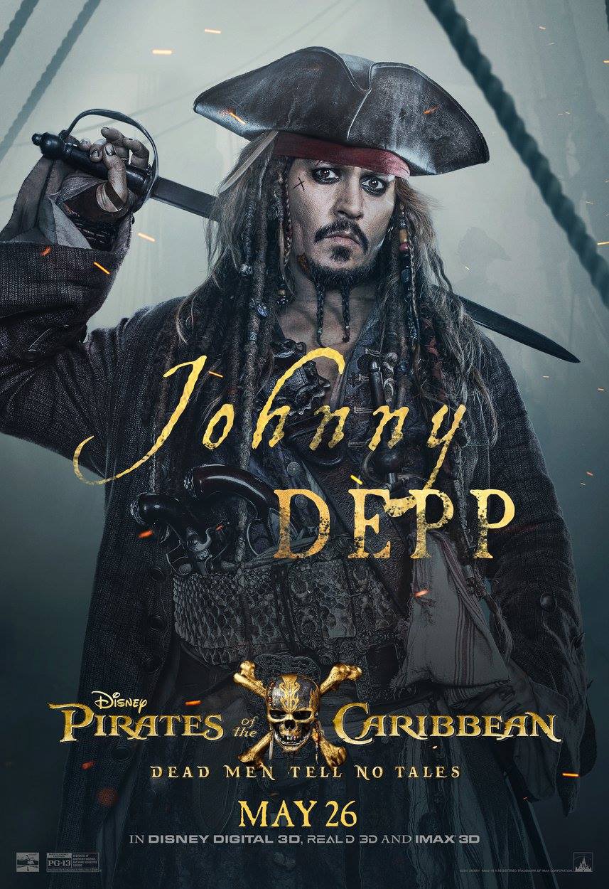 Pirates Of The Caribbean: Dead Men Tell No Tales Movie Poster Wallpapers