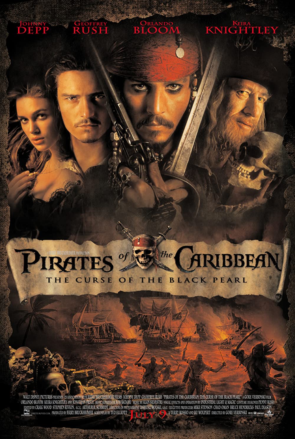 Pirates Of The Caribbean: The Curse Of The Black Pearl Wallpapers