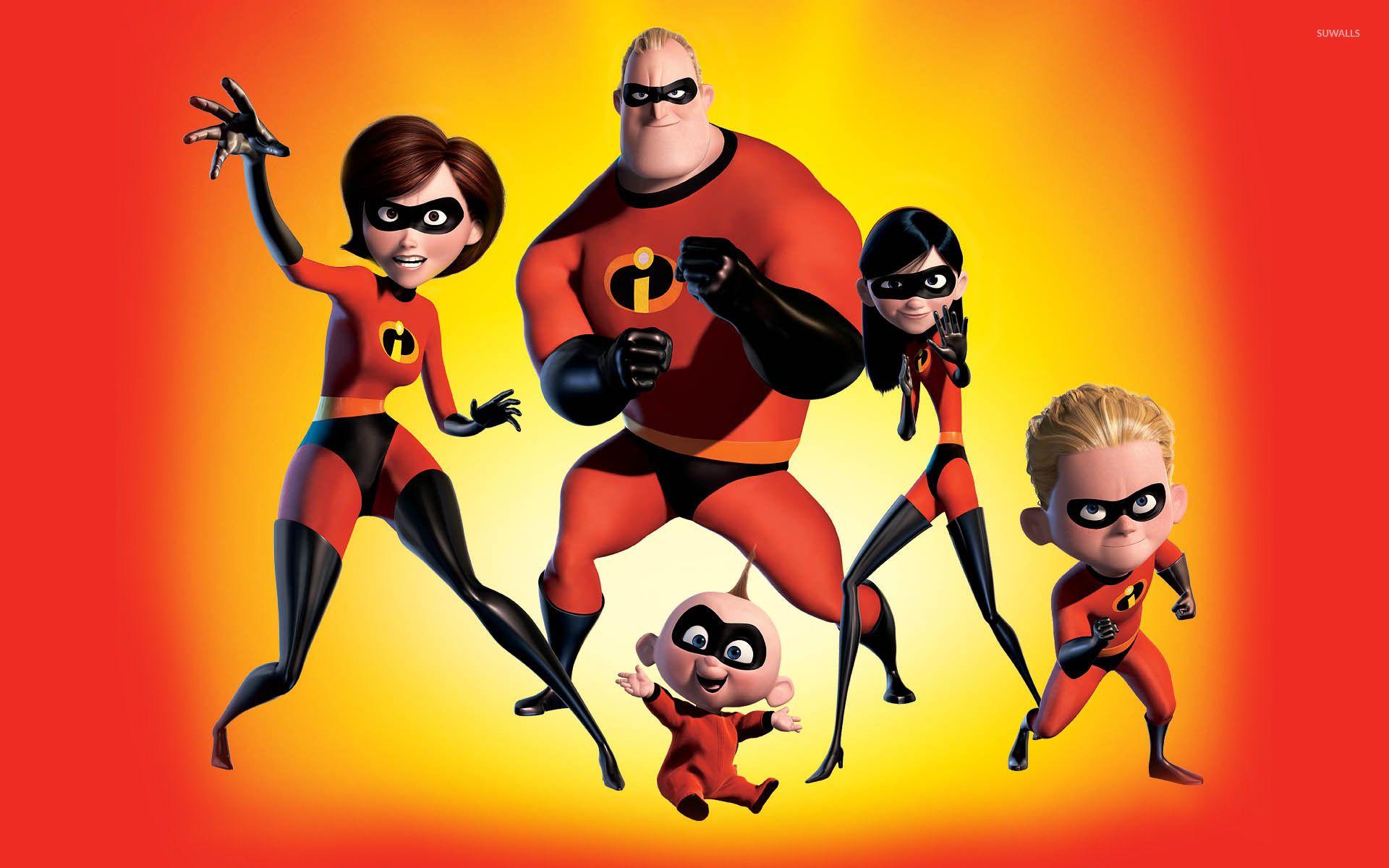 Pixar Incredibles 2 All Character Poster Wallpapers