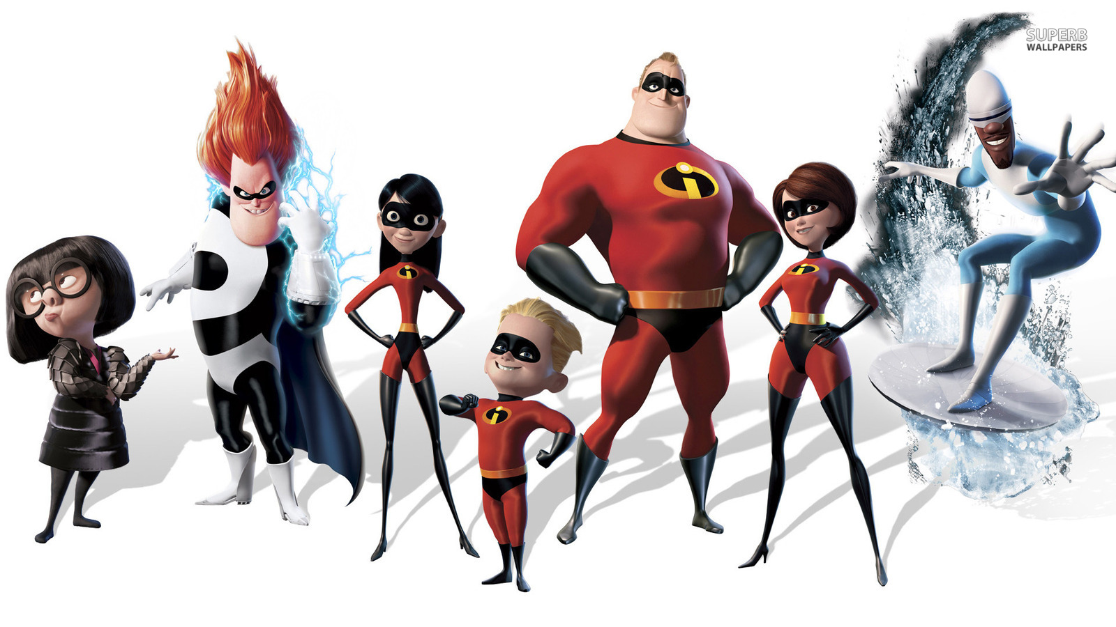 Pixar Incredibles 2 All Character Poster Wallpapers