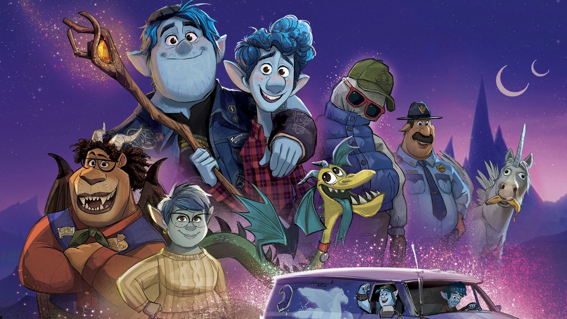 Pixar'S Onward 2020 Wallpapers