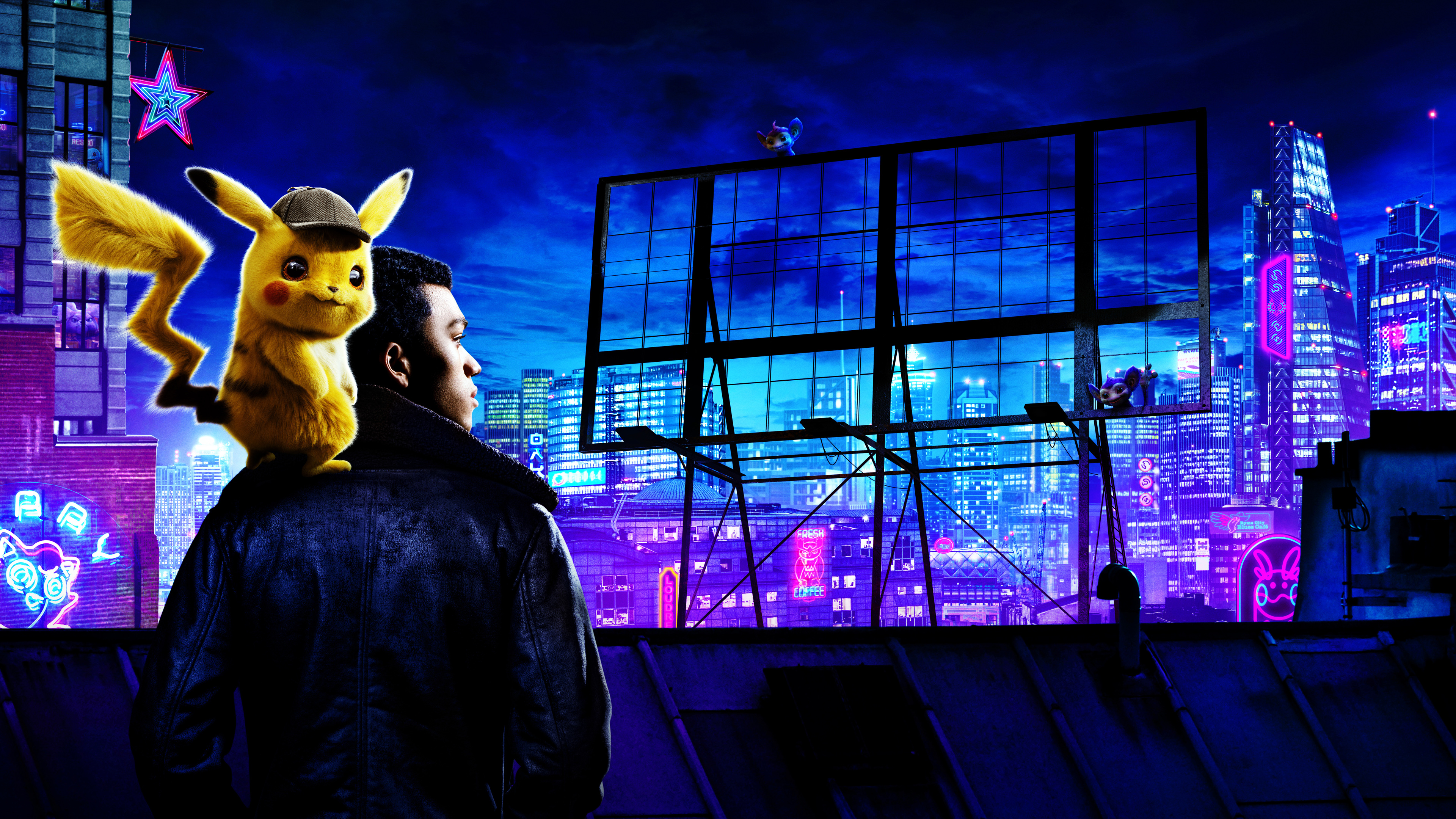 PokeMon Detective Pikachu 4K Wallpapers