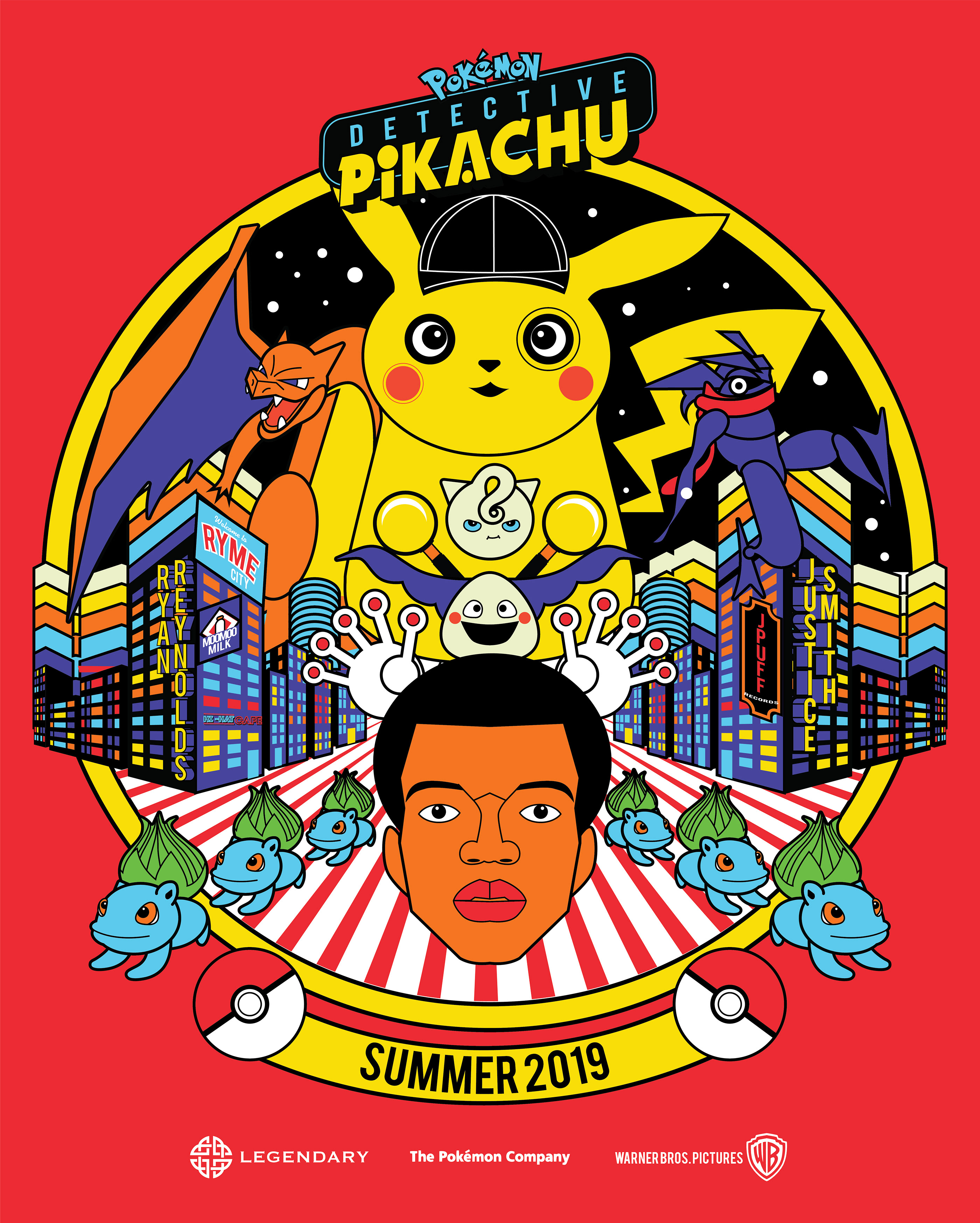 PokeMon Detective Pikachu Movie Minimalist Poster Wallpapers
