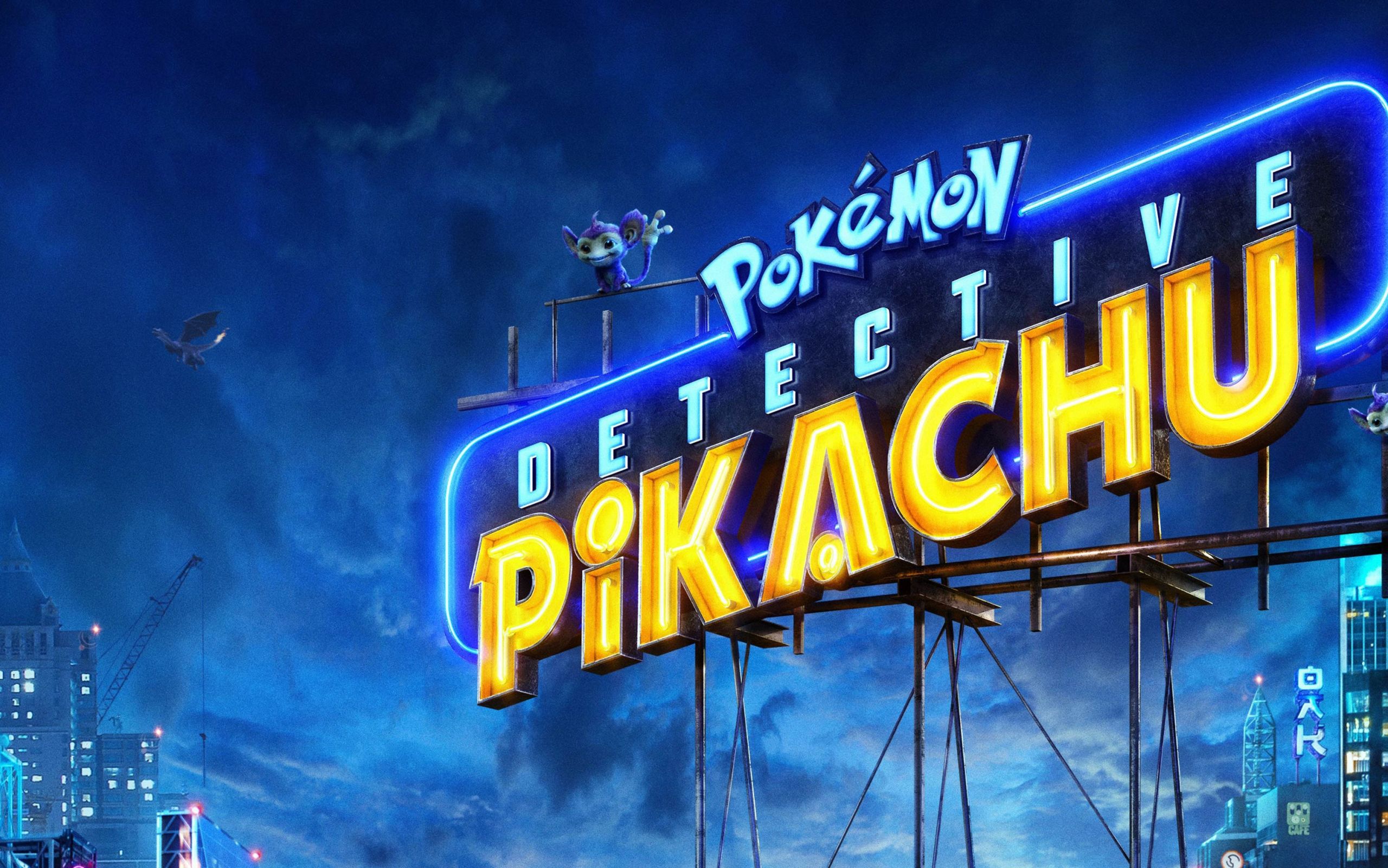 PokeMon Detective Pikachu Movie Minimalist Poster Wallpapers