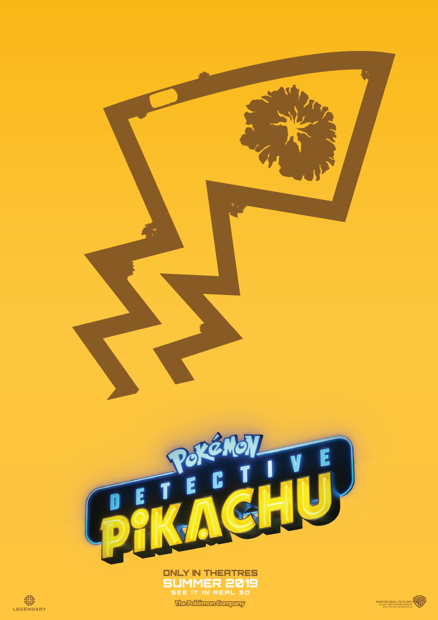 PokeMon Detective Pikachu Movie Minimalist Poster Wallpapers