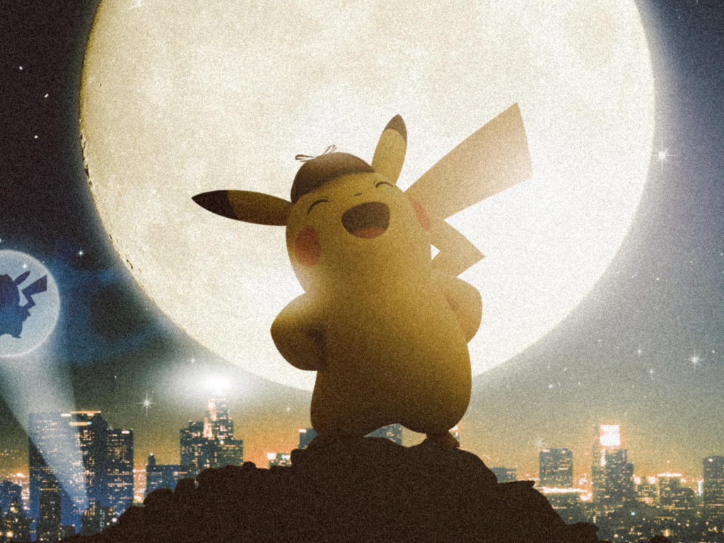 PokeMon Detective Pikachu Movie Minimalist Poster Wallpapers