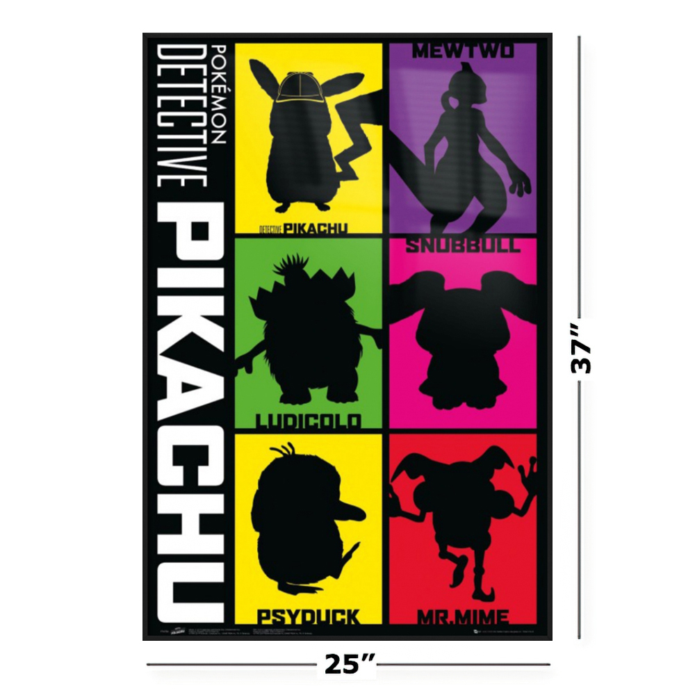 PokeMon Detective Pikachu Movie Minimalist Poster Wallpapers