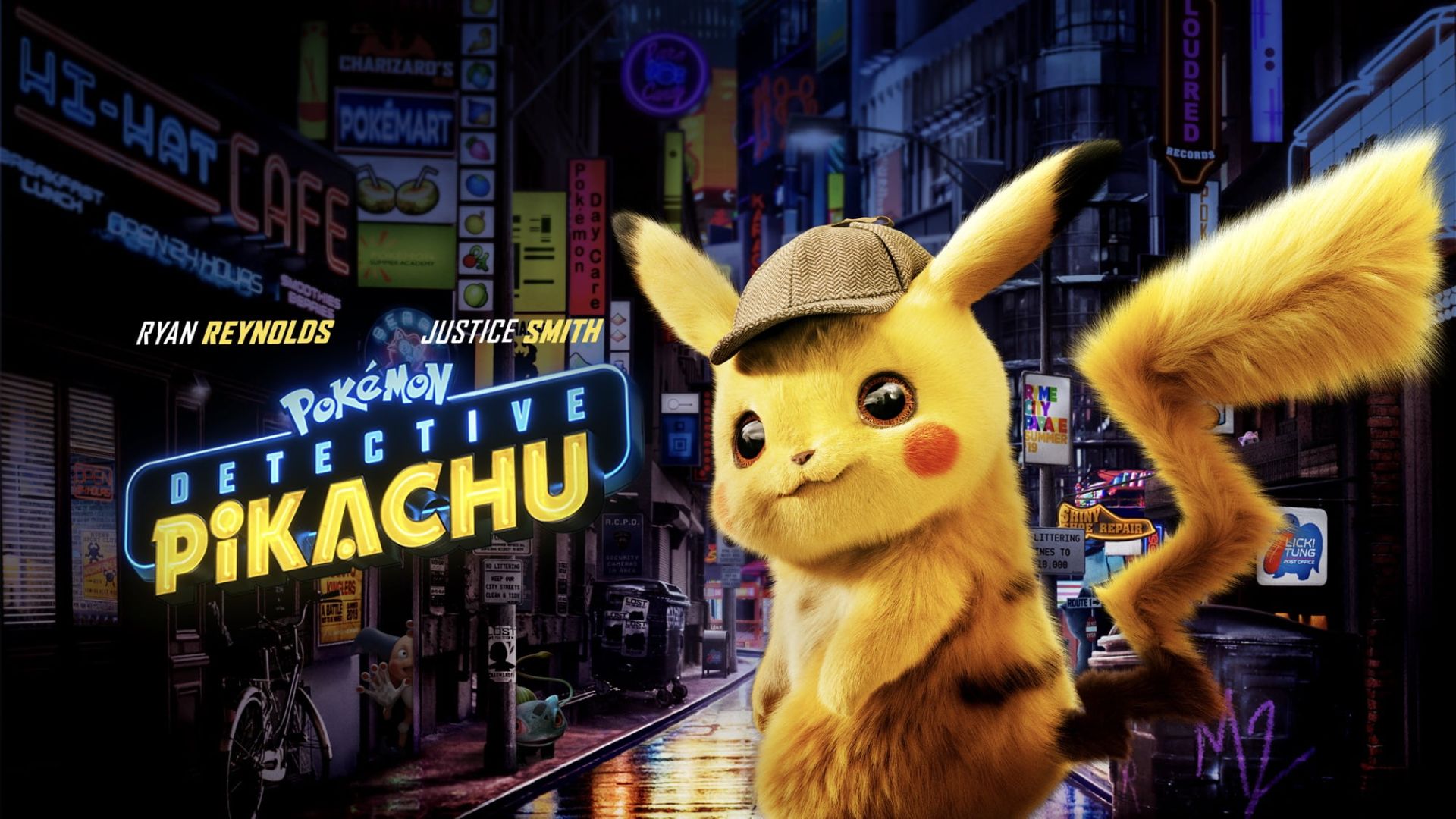 PokeMon Detective Pikachu Movie Minimalist Poster Wallpapers