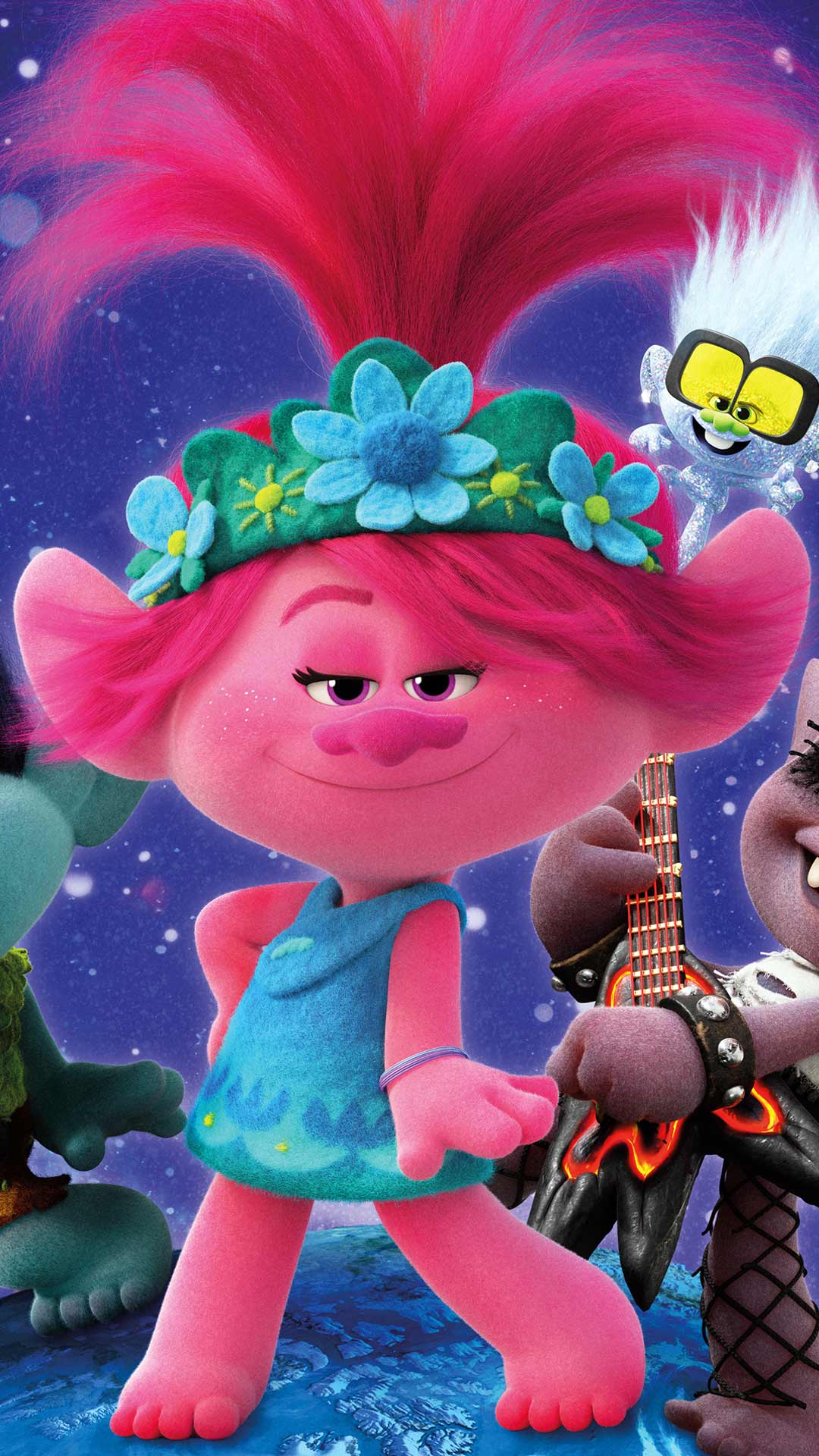 Poppy And Queen Barb In Trolls World Tour Wallpapers