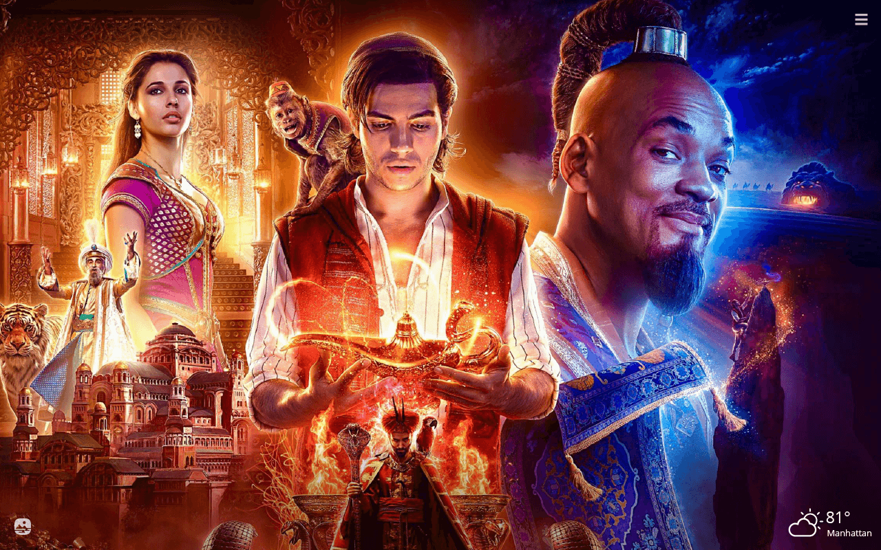 Poster Of Aladdin Movie Wallpapers