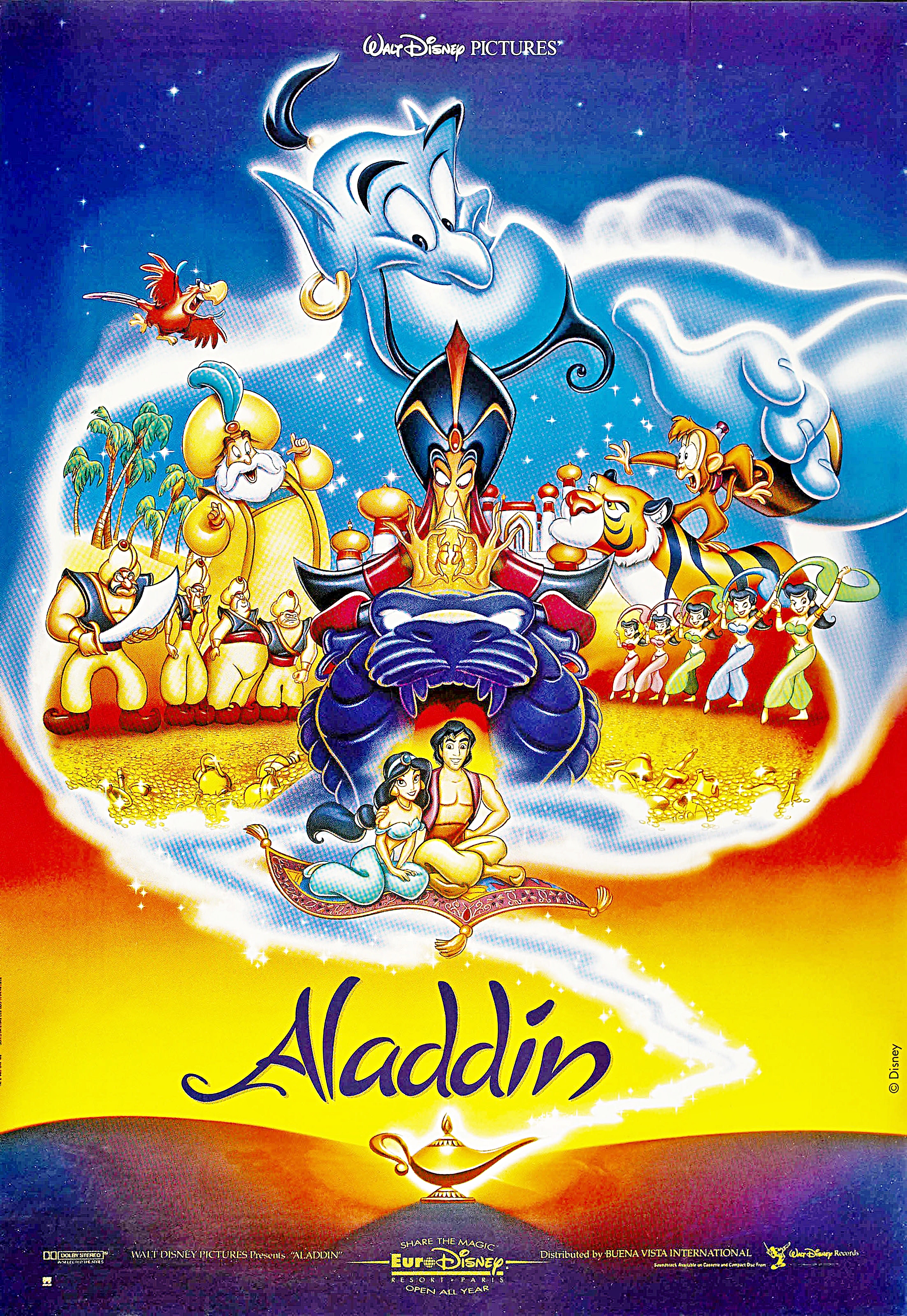 Poster Of Aladdin Movie Wallpapers