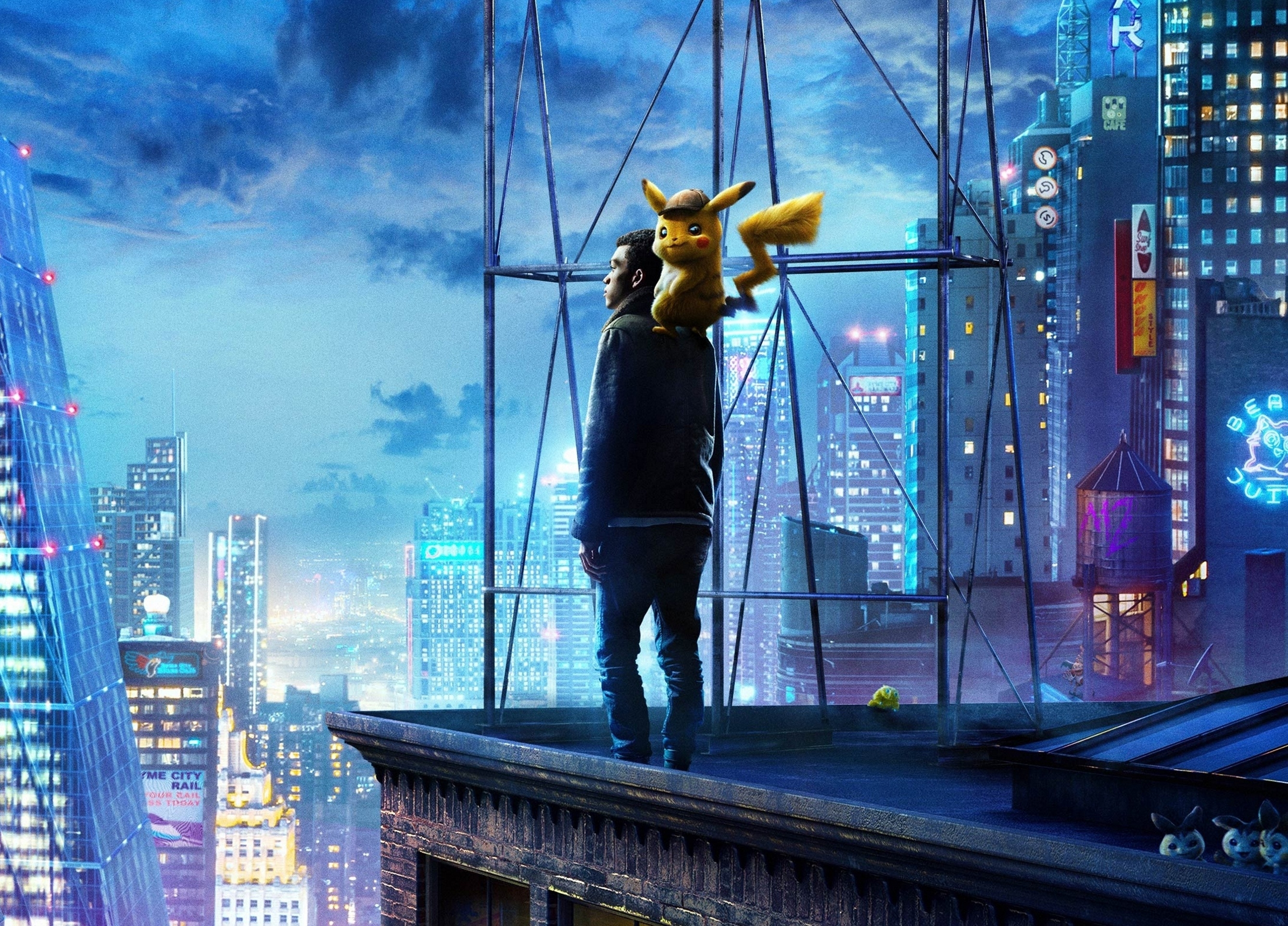 Poster Of Detective Pikachu Pokemon Movie Wallpapers