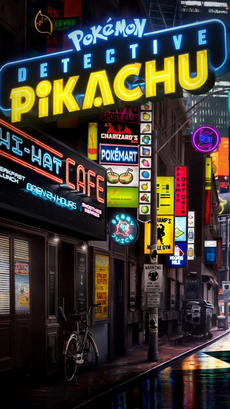 Poster Of Detective Pikachu Pokemon Movie Wallpapers