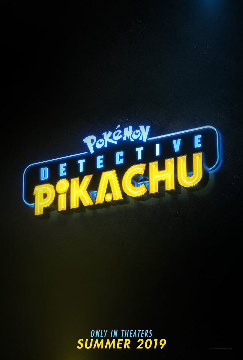 Poster Of Detective Pikachu Pokemon Movie Wallpapers