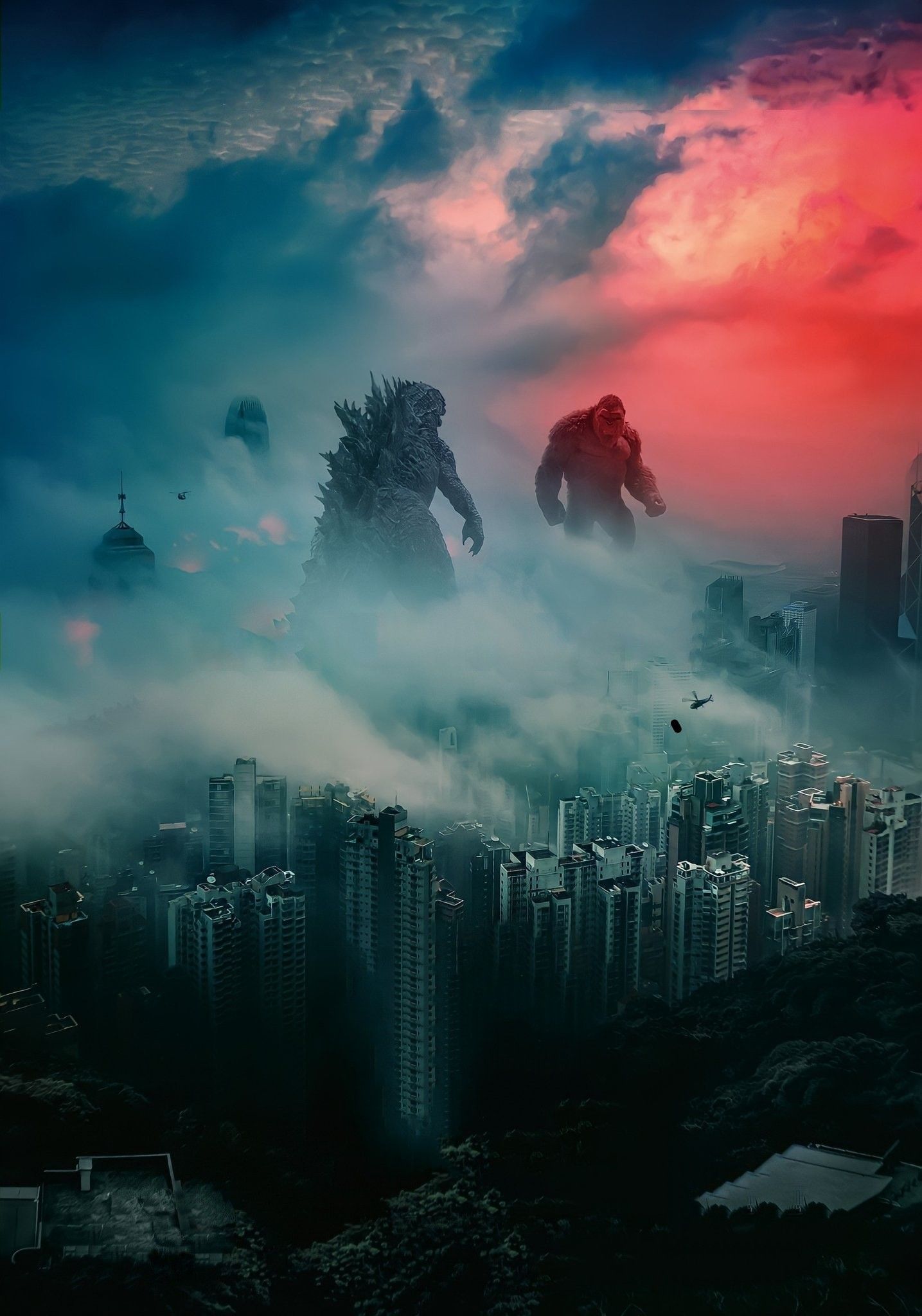 Poster Of Godzilla Vs Kong Wallpapers