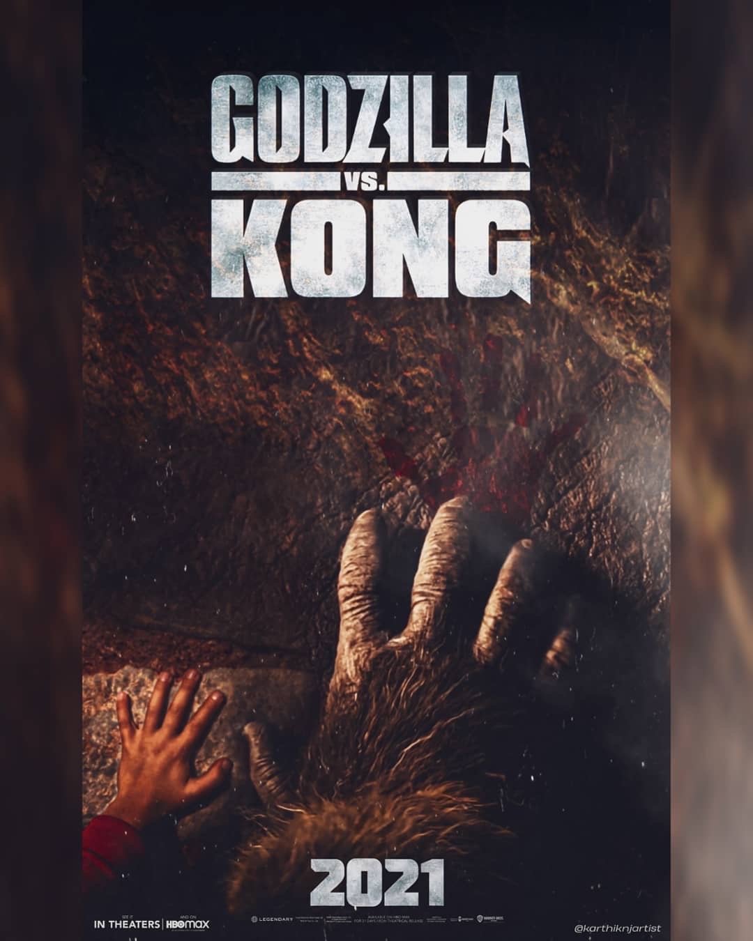 Poster Of Godzilla Vs Kong Wallpapers