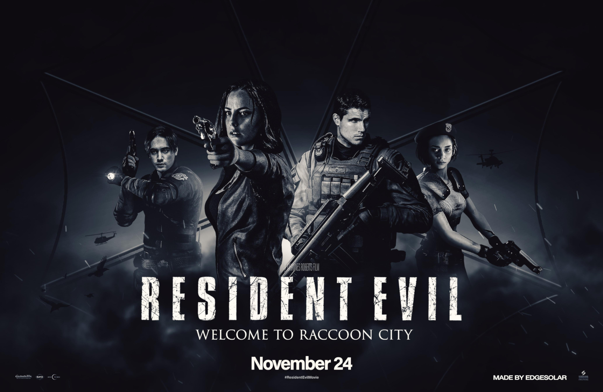 Poster Of Resident Evil Welcome To Raccoon City Wallpapers