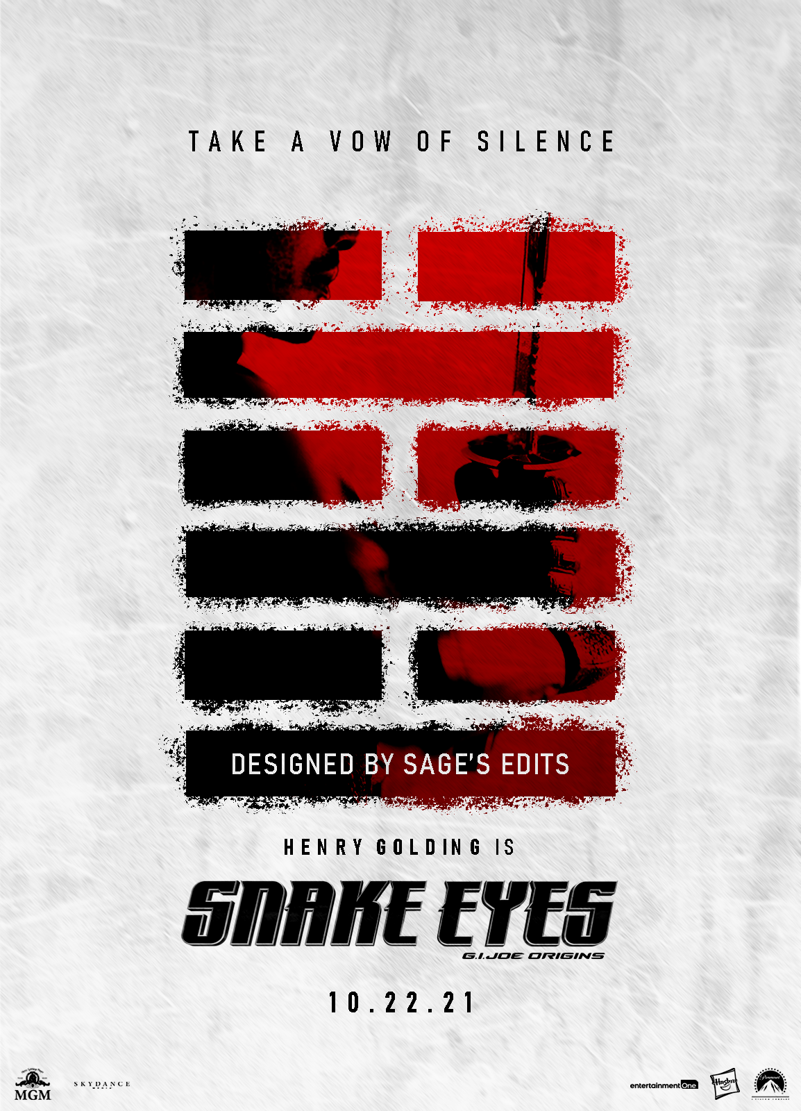 Poster Of Snake Eyes G.I. Joe Origins 2021 Movie Wallpapers