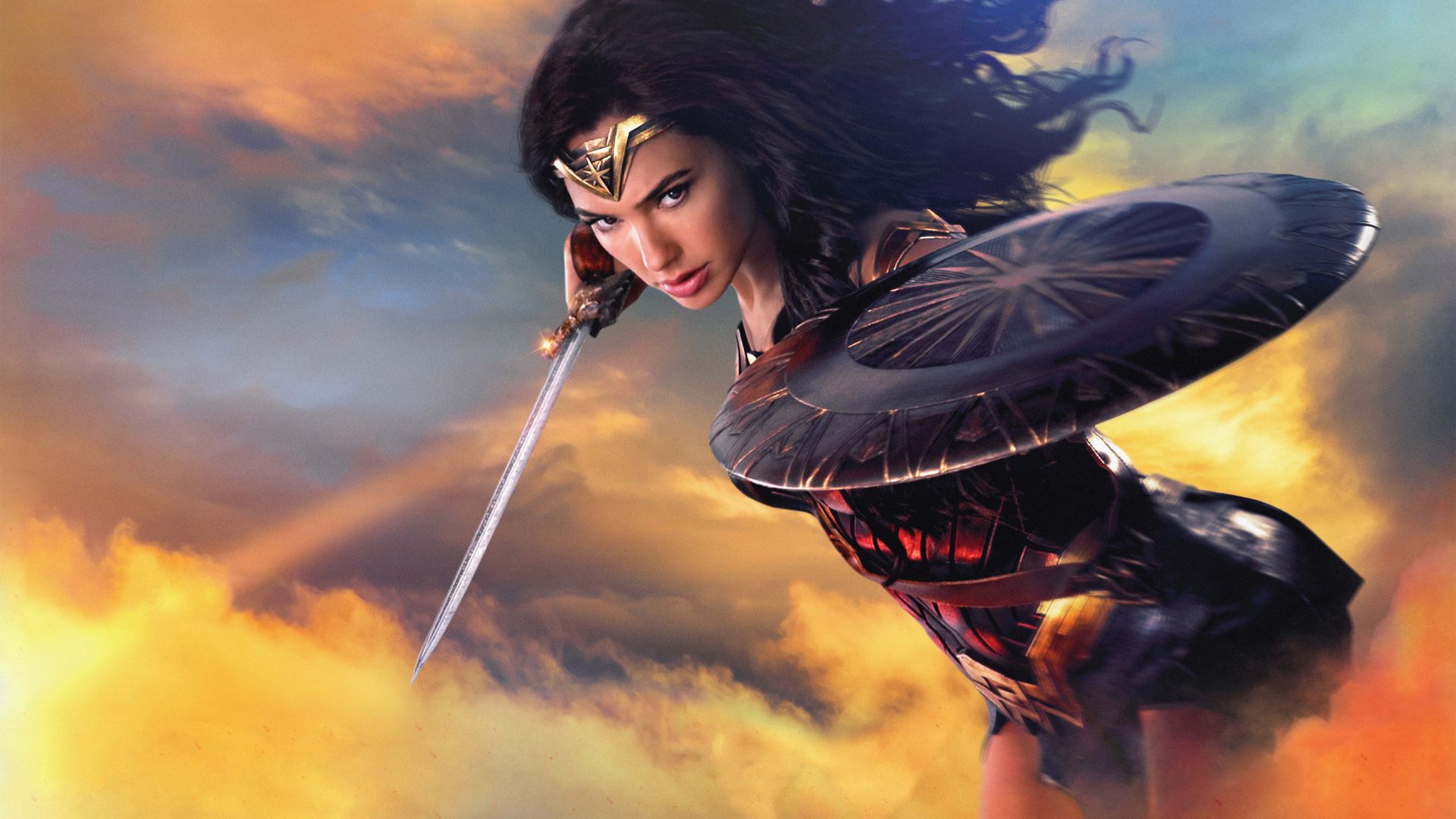 Poster Of Wonder Woman 4K Wallpapers