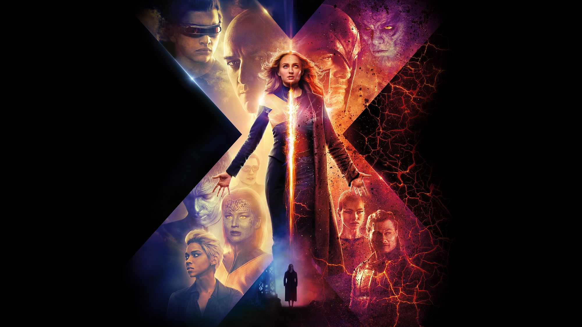 Professor X Jean Grey Dark Phoenix Poster Wallpapers