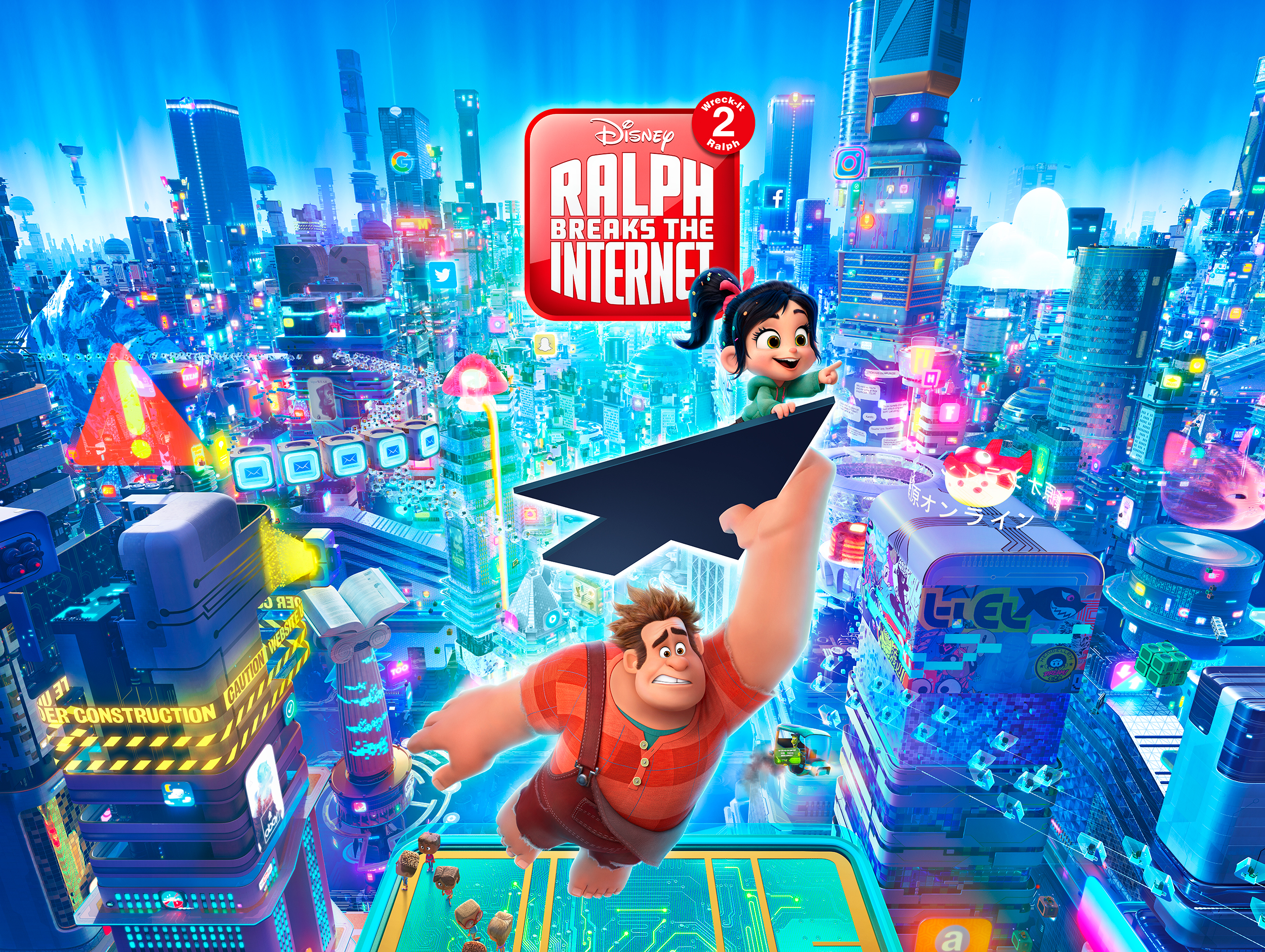 Ralph Breaks The Internet Wreck It Ralph 2 Wallpapers