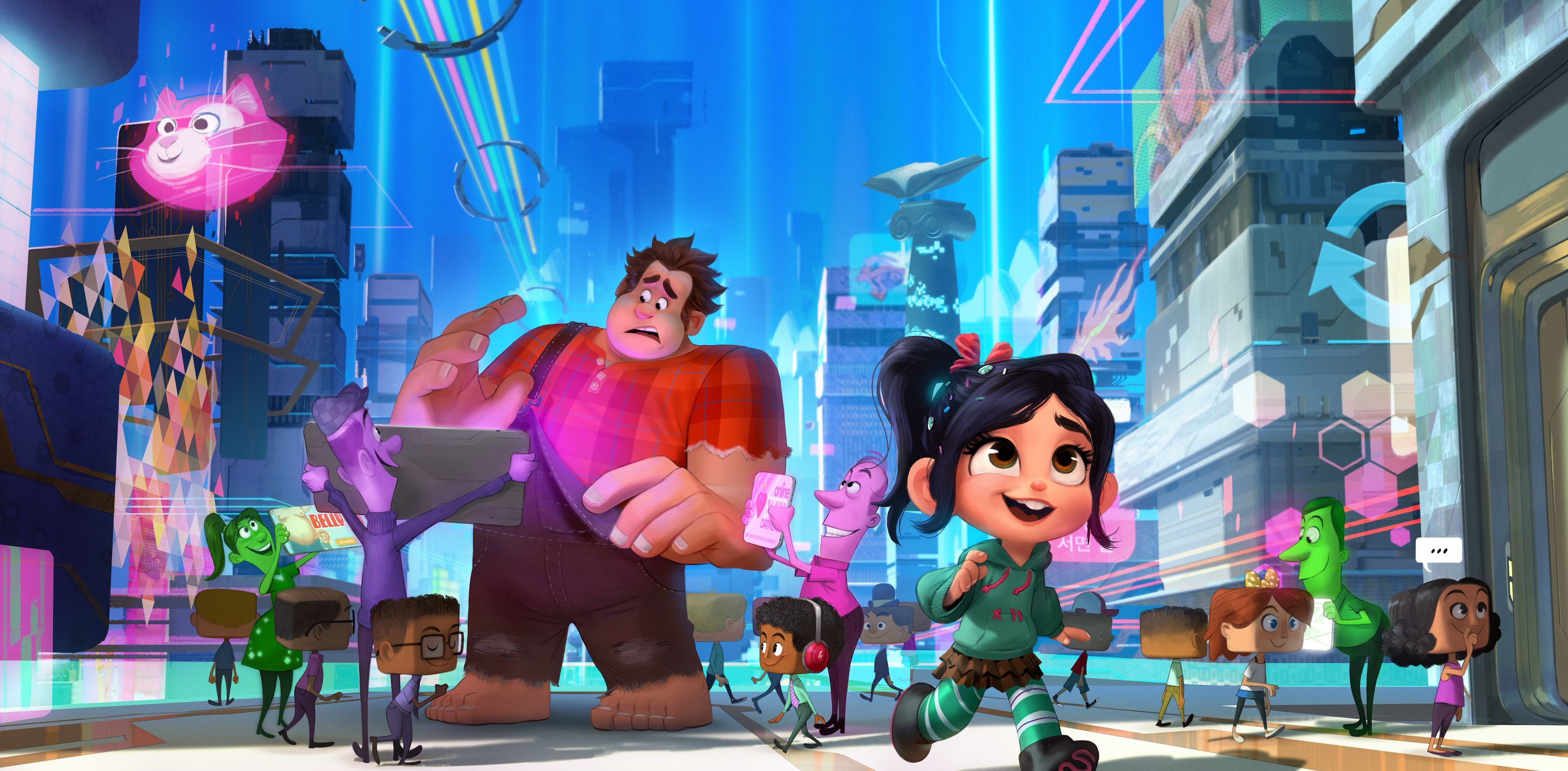 Ralph Breaks The Internet Wreck It Ralph 2 Wallpapers