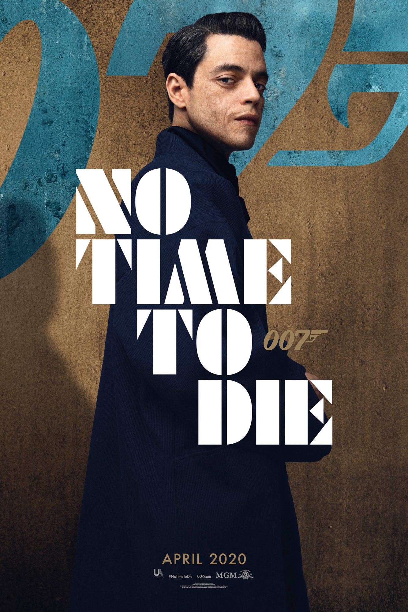 Rami Malek No Time To Die Movie Poster Wallpapers