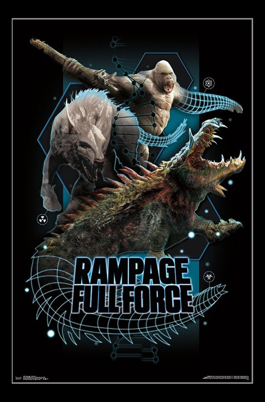 Rampage 2018 Official Poster Wallpapers