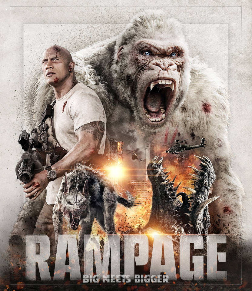 Rampage 2018 Official Poster Wallpapers