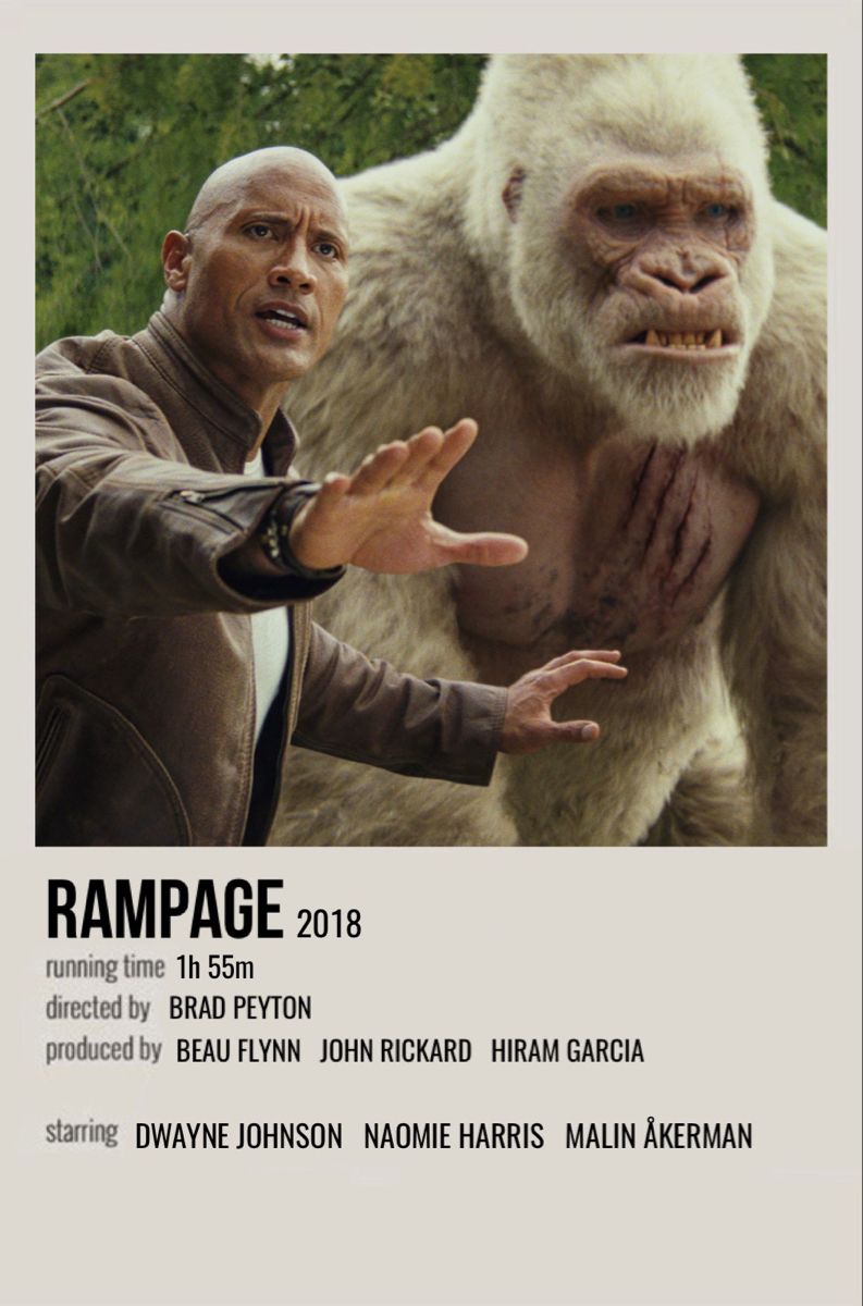 Rampage Dwayne Johnson, George The Giant Gorilla And Dinosaur Wallpapers