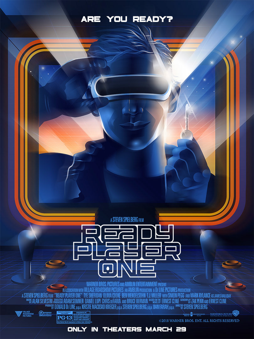 Ready Player One Movie Artwork Wallpapers