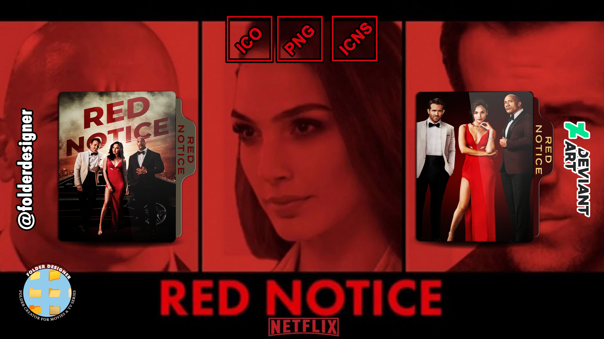 Red Notice 2021 Wallpapers