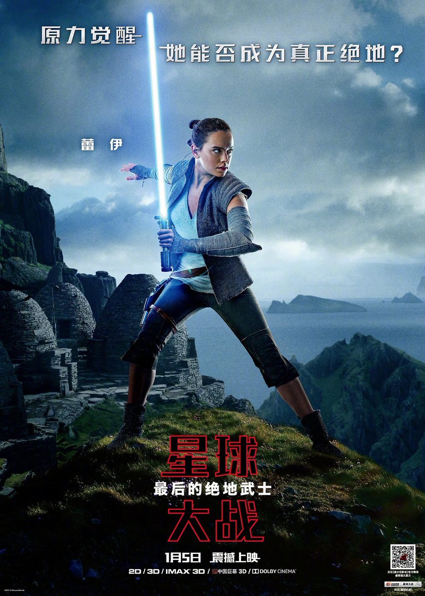 Rey Aka Daisy Ridley In Star Wars The Last Jedi Wallpapers