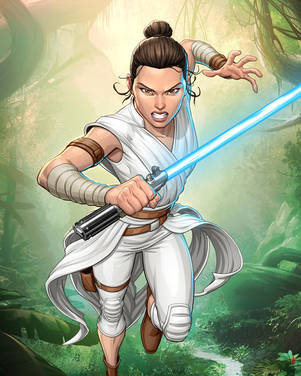 Rey Star Wars Artwork Wallpapers