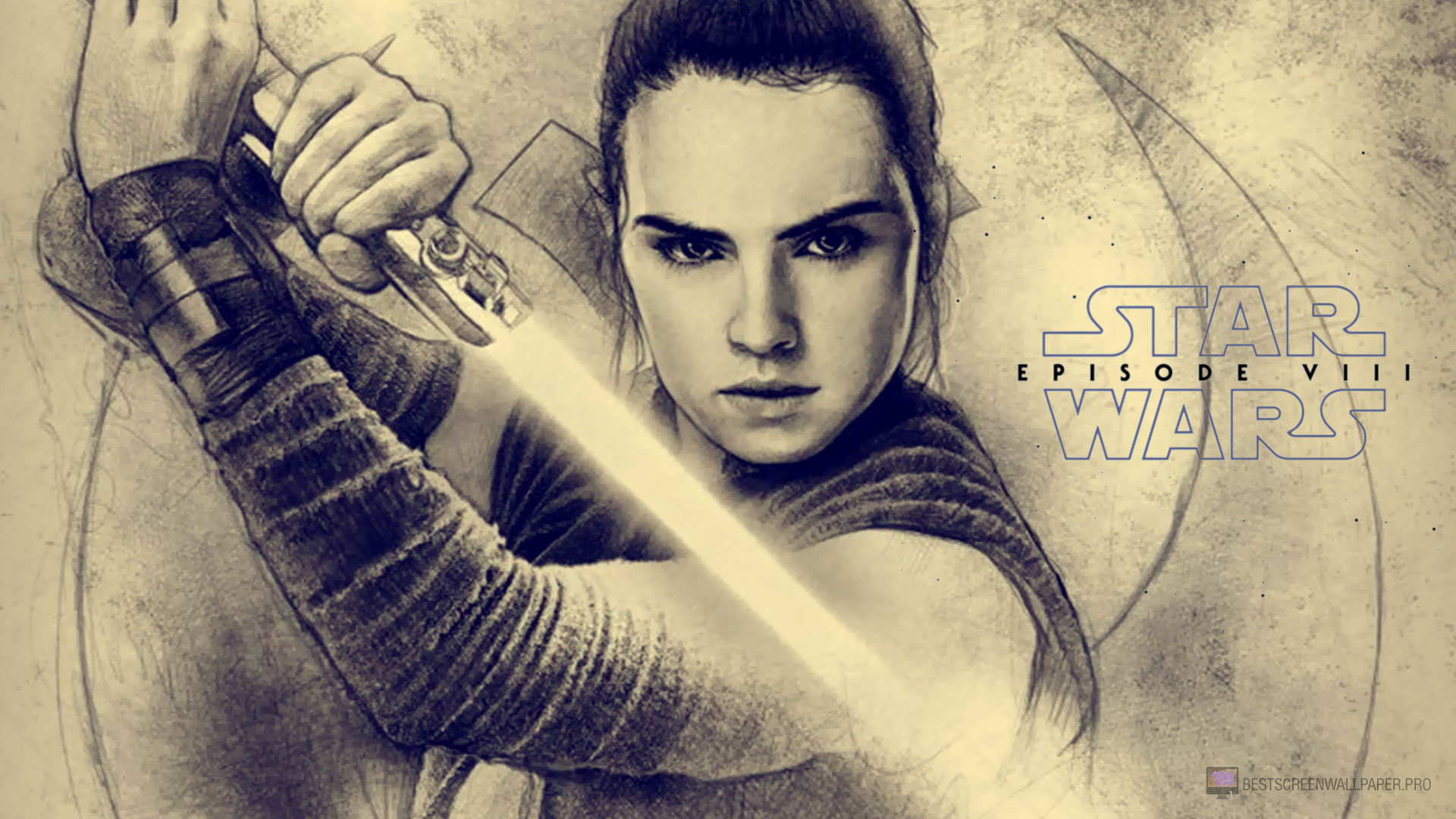 Rey Star Wars The Last Jedi 2017 Wallpapers