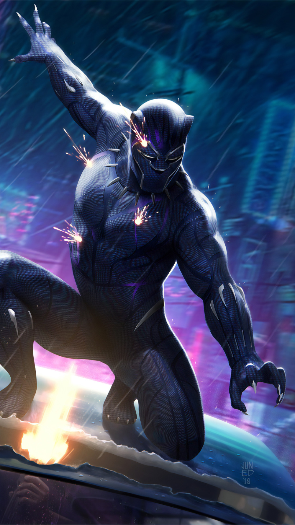 Rise Of The Black Panther Marvel Comics Wallpapers